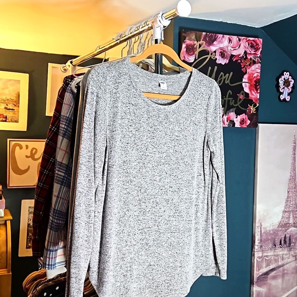 Old Navy M Layering T-shirt heather gray